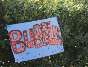 Giant bubbles are just one of the fun activities at the Kids Rock festival.